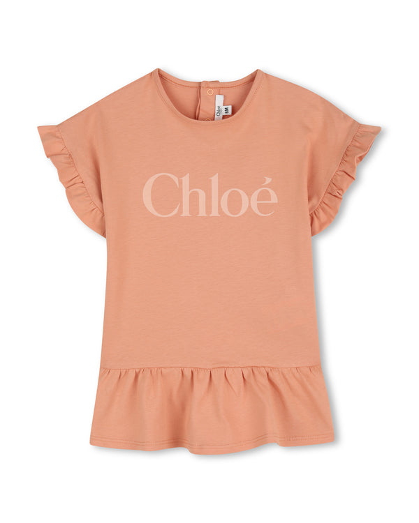 Apricot Baby Logo Dress