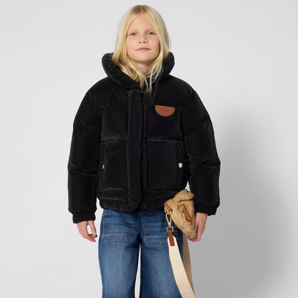 Black Puffer Coat
