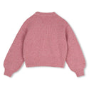 Pink Knit Crewneck Sweater