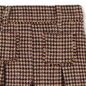 Chocolate Brown Plaid Shorts