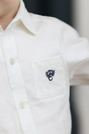 Ivory Pocket Collared Shirt