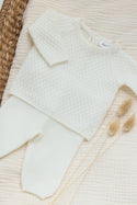 Ivory Diamond Knit Ensemble