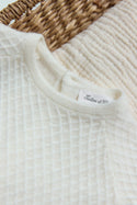 Ivory Diamond Knit Ensemble