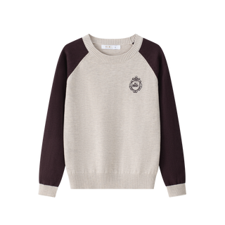Burgundy Raglan Sweater