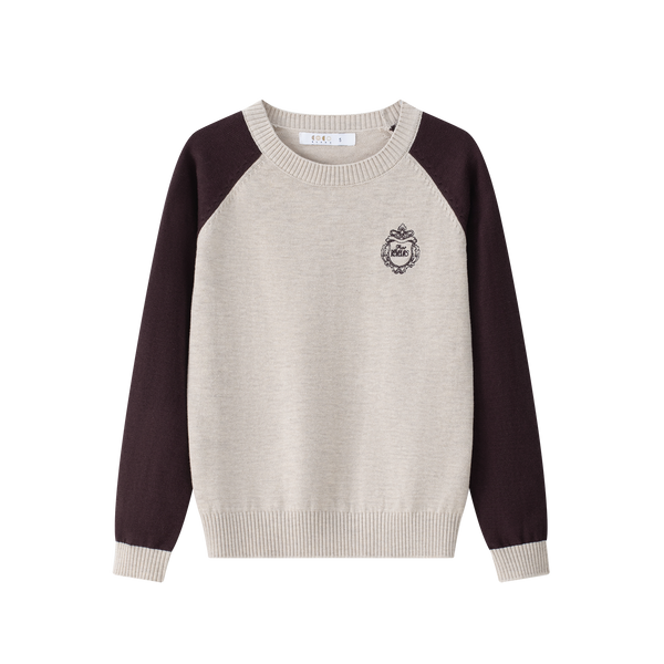 Burgundy Raglan Sweater