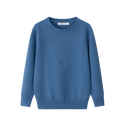Blue Embroidered Sweater
