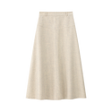 Teen Cream Chevron Skirt