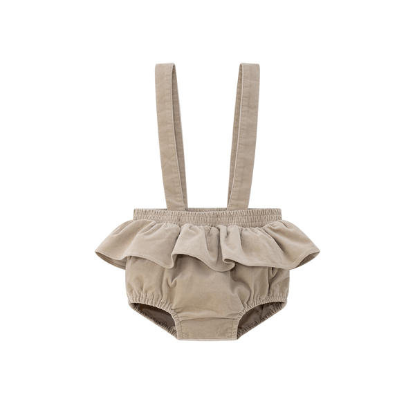 Cream Ruffle Bloomer