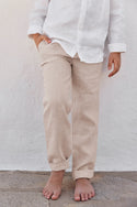 Sable Big Boys Linen Pant