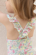 Citrus Little Girl Floral Swimsuit