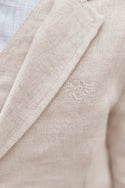 Sable Little Boys Linen Blazer
