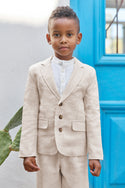 Sable Big Boys Linen Blazer