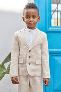 Sable Little Boys Linen Blazer