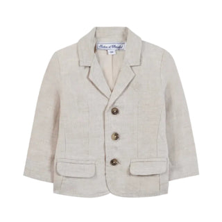 Sable Little Boys Linen Blazer