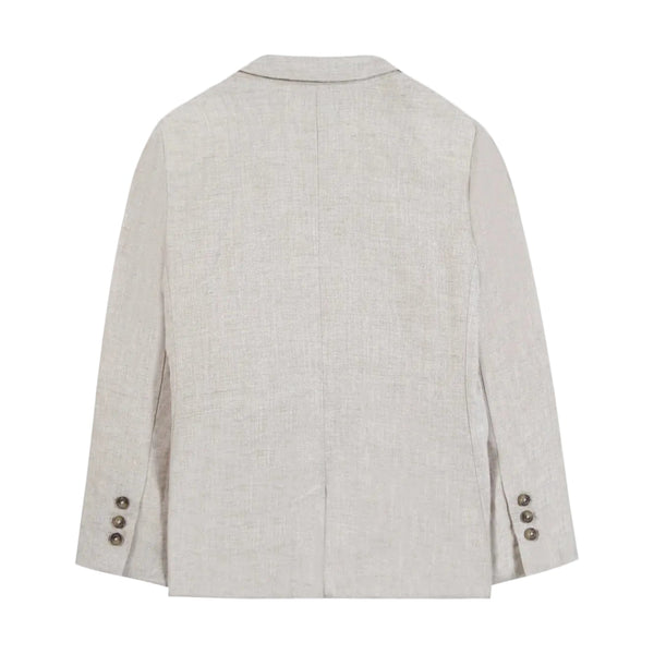 Sable Big Boys Linen Blazer
