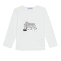 Ivory Pink Poodle Graphic Tee