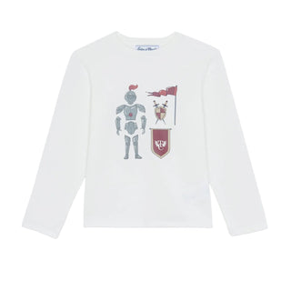 Boys Ivory Shining Armor Tee