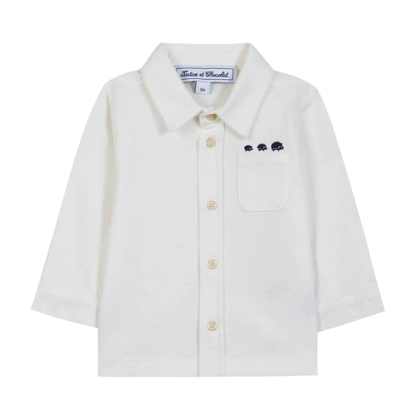 Baby Ivory Classic Button Down Shirt