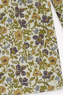 Olive Floral Liberty Blouse