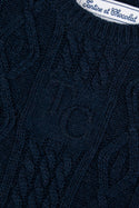 Baby Navy Cableknit TC Sweater