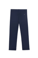 Boys Navy Flannel Pant