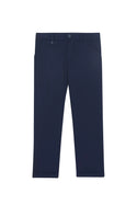 Boys Navy Flannel Pant