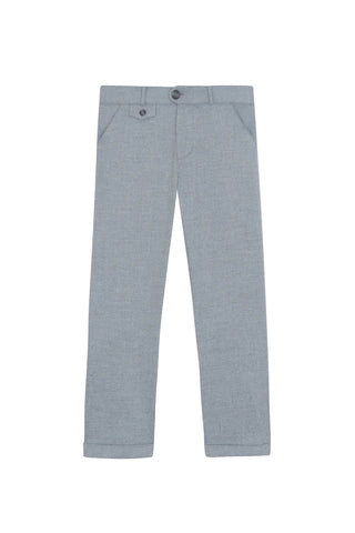 Boys Grey Flannel Pant