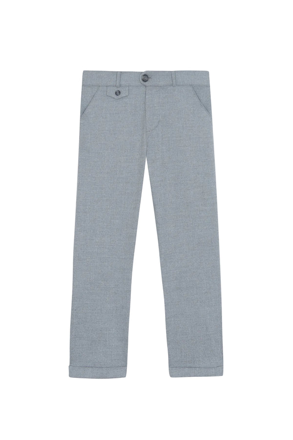 Boys Grey Flannel Pant