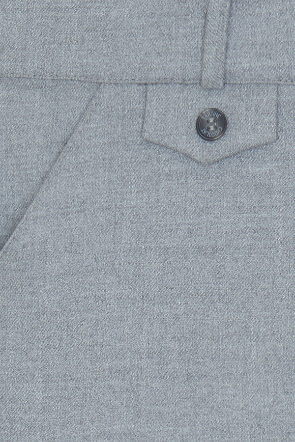 Boys Grey Flannel Pant