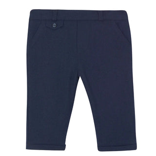 Baby Navy Flannel Pant