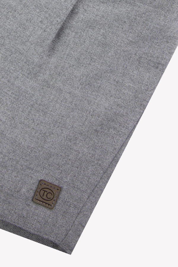 Grey Flannel Short Overalls