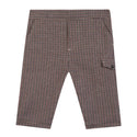 Baby Navy and Burgundy Plaid Pant
