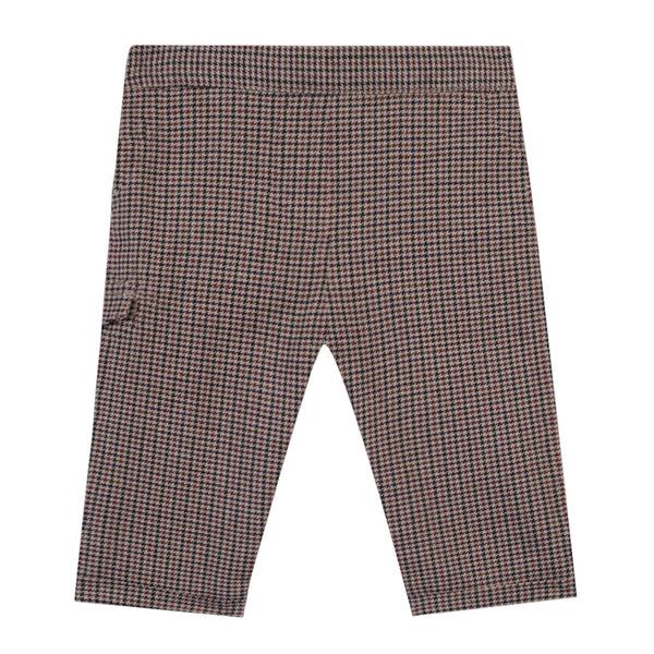 Baby Navy and Burgundy Plaid Pant