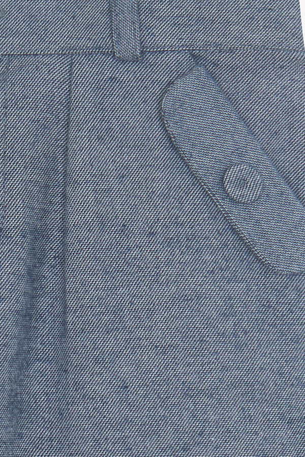 Boys Marled Navy Pant