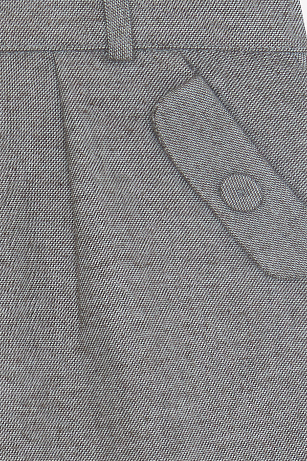Boys Marled Chocolate Brown Pant