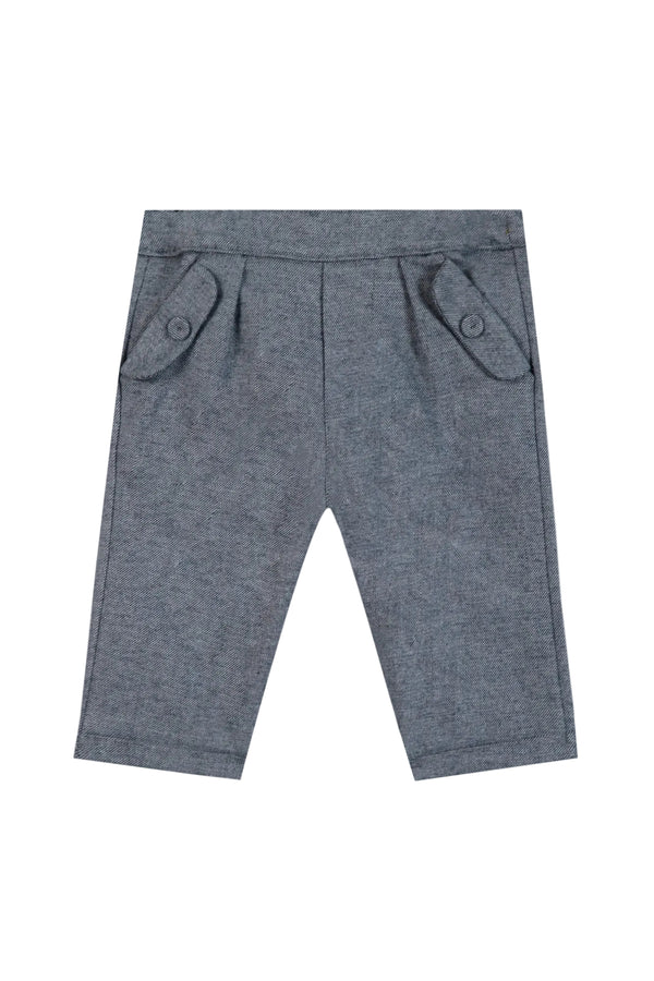 Baby Marled Navy Pant