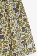Olive Floral Liberty Dress