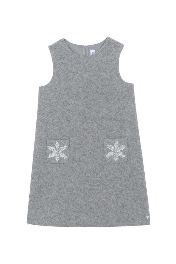 Grey Snowflake Jumper