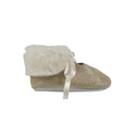 Baby Gold Bow Shoes