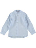 Light Blue New Clod Linen Shirt