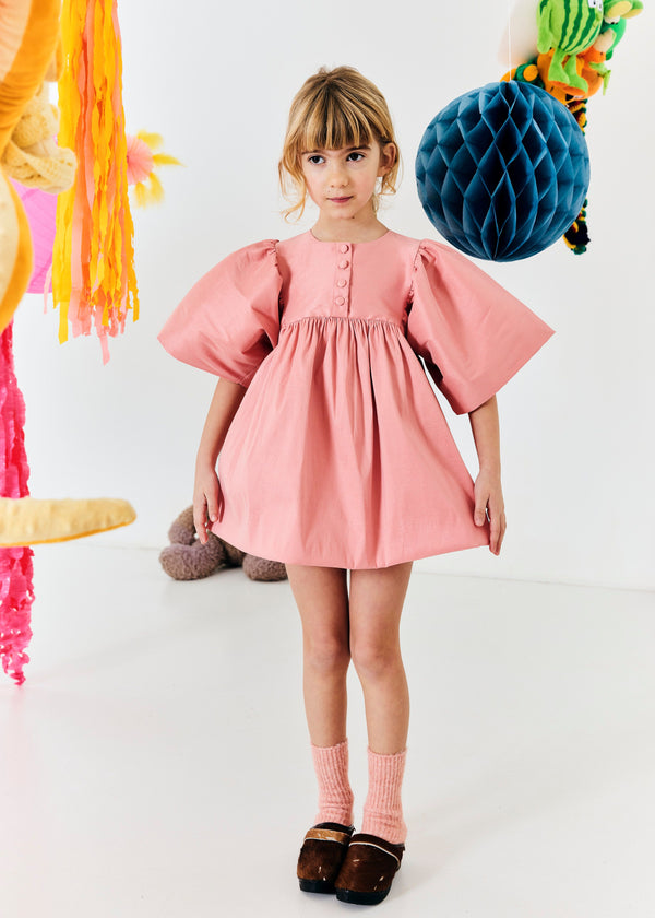 Rose Ydol Taffeta Dress