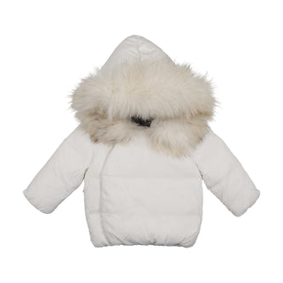 Baby Cream Wrap Coat