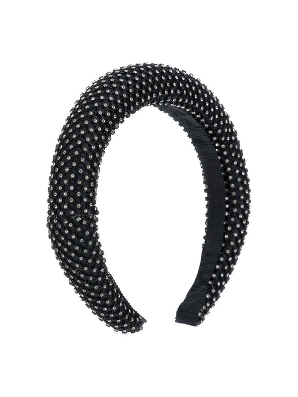 Black Satin Luxor Headband