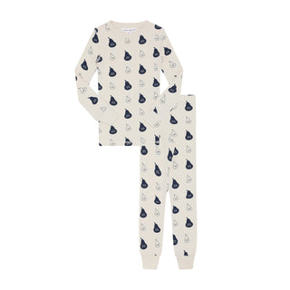 Navy LP Signature Pajama Set