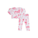 Ivory and Pink Toile Doll Pajamas