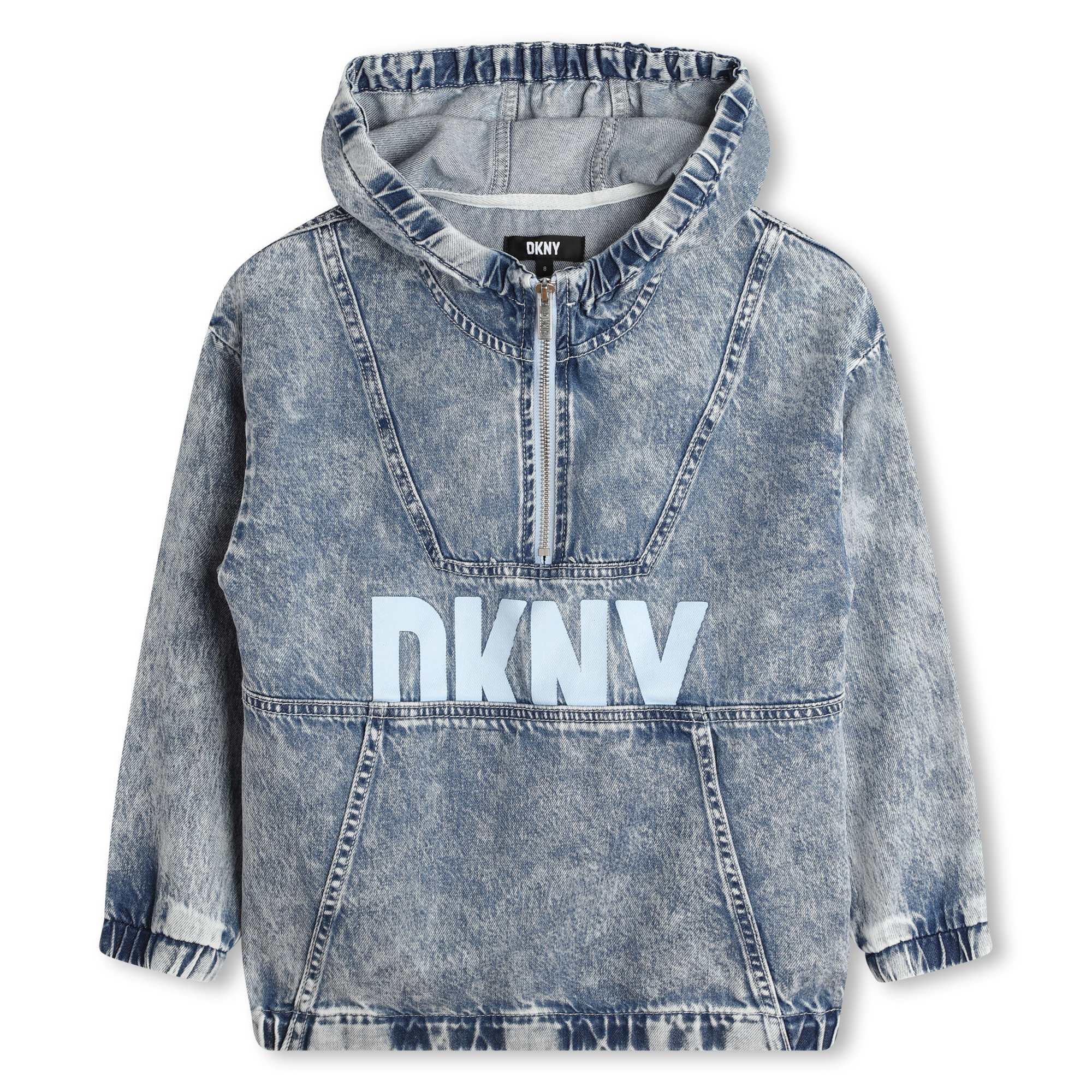 Blue Washed Denim Top | The Red Balloon