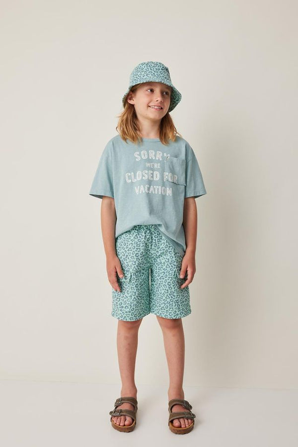 Mint Green "Sorry We´re Closed For Vacation" Tee