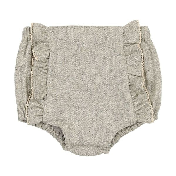 Light Grey Ruffle Bloomer