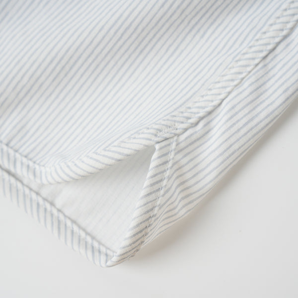 Grey Striped Swim Trunk