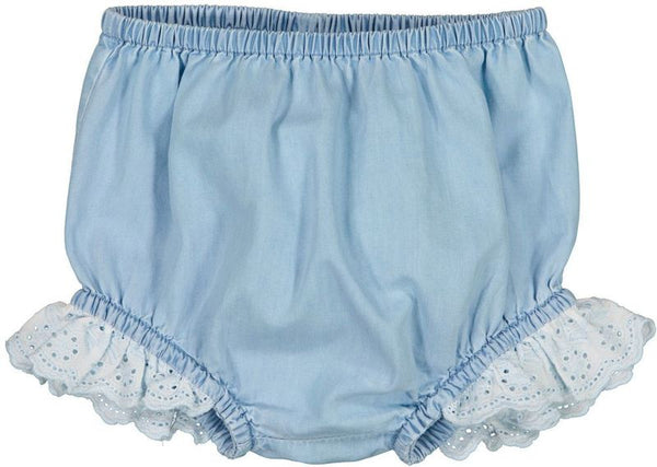 Light Blue Baby Frill Douceur Bloomer